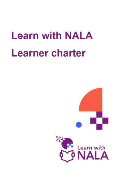 Learn with NALA Learner charter