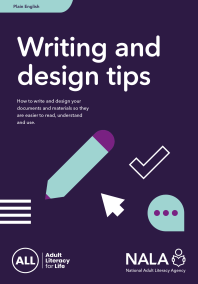 Cover of Writing and design tips