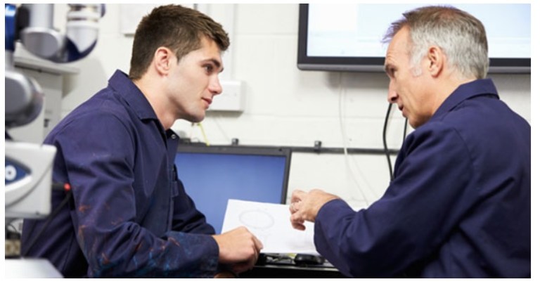 Stock image for something like this one - an apprenticeship