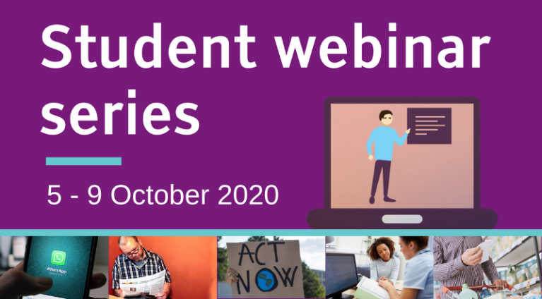 Student Webinar Series Website event 2020