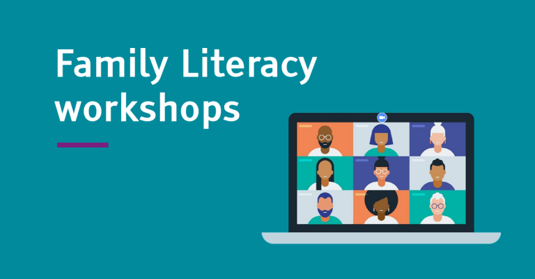 Family Literacy Workshops 2021 - Website banner