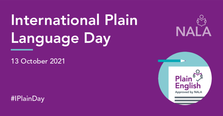 International Plain Language Day Banner Image