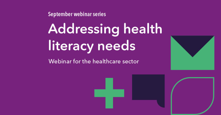 Addressing health literacy needs