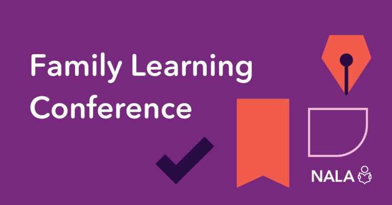 Family Learning Conference event 2022 hosted by NALA