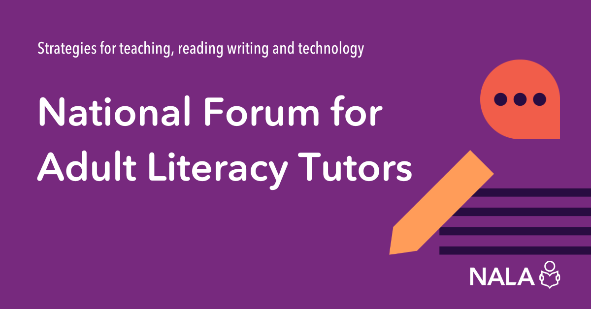 National Forum for Adult Literacy Tutors 2023 - NALA