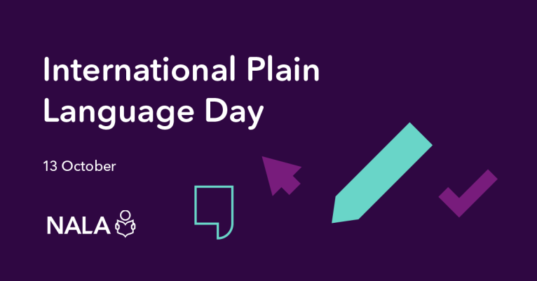 International Plain Language Day. 13 October