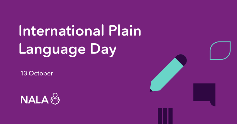 International Plain Language Day 13 October