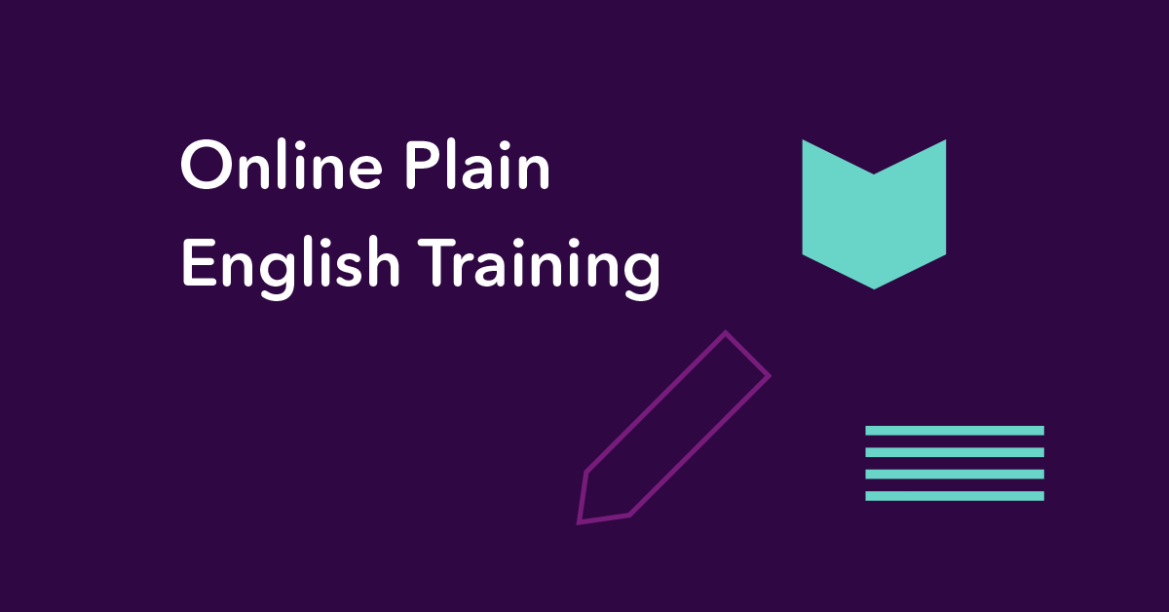 Plain English open training
