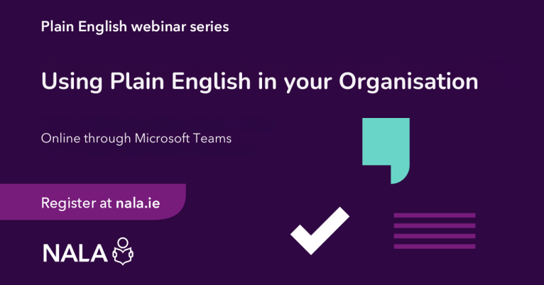 Hero image: Using Plain English in your Organisation