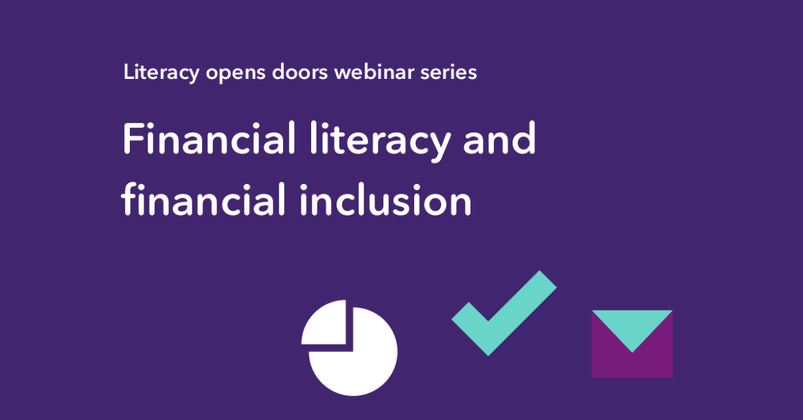 Event cover: Financial literacy and financial inclusion 25 October 2024