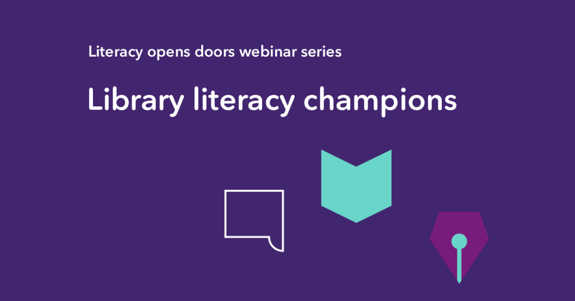 Event cover: Library literacy champions 8 November 2024